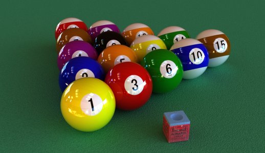 Pool Balls by WallyR